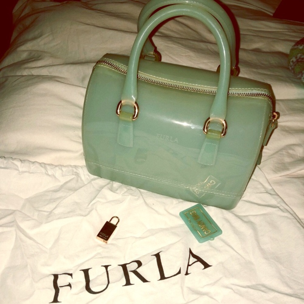 Light Mint Green Candy Furla Bag 🍭